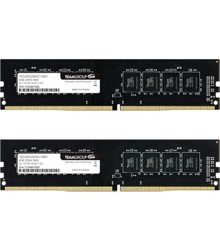 Amazon | TEAMGROUP (チームグループ) Elite 2666 メモリモジュール